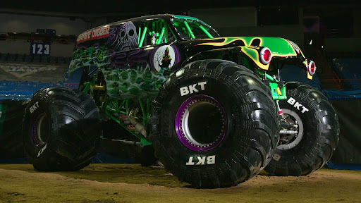 Monster Truck companies use BKT Tyres, an Indian Tyre Brand