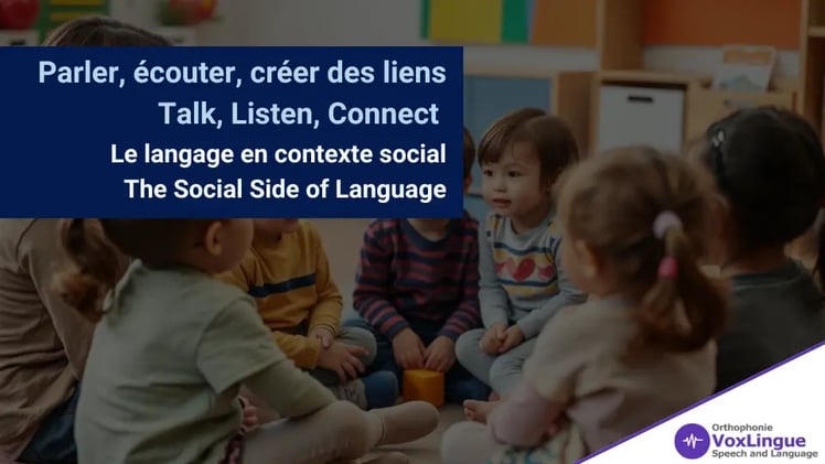 Talk, Listen, Connect · Parler, écouter, créer des liens