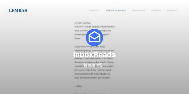 ⚽ Football, Startups, & Hip-Hop Newsletters (InboxReads #91)