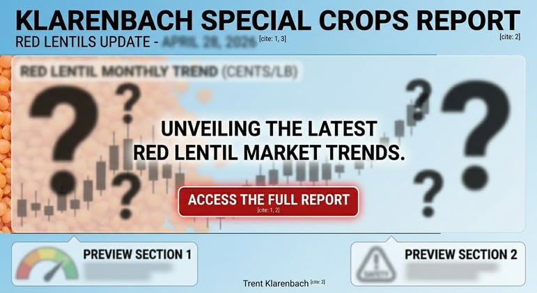 Red Lentils: April 2026 Price Trend