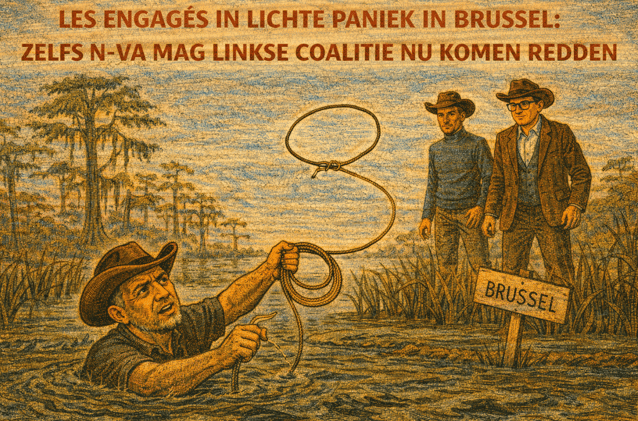 Brusselse coalitievorming steeds dieper in het moeras: zelfs N-VA wordt weer warm gemaakt om zo Open Vld te forceren aan boord te komen