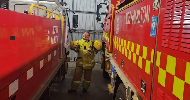 Meet the North Hamilton Fire Brigade’s first-ever female lieutenant