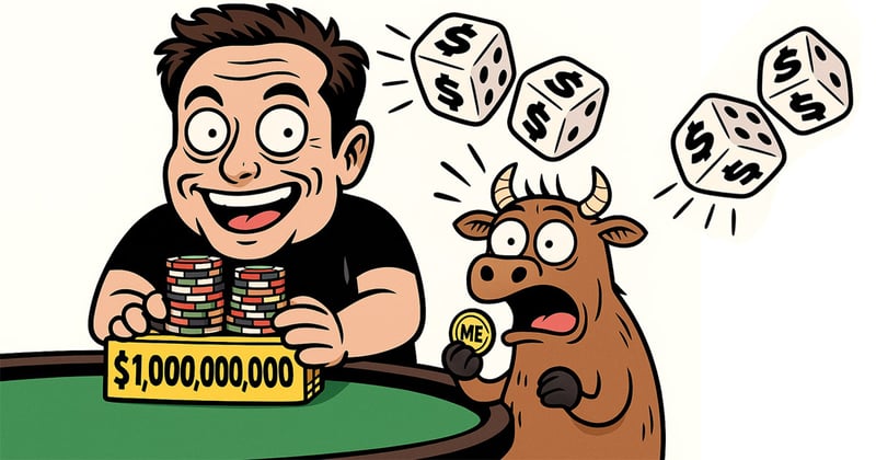 He Just Bet $1,000,000,000 🎲