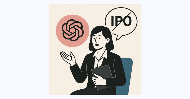 OpenAI IPO “not on the cards right now,” CFO says