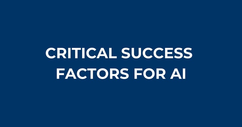 Want to actually succeed with AI?