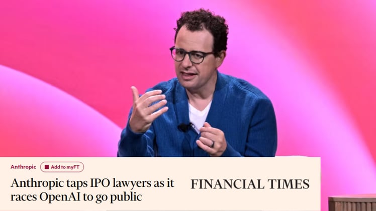 🏦 IPO Price War: Claude’s $300B vs OAI’s Trillion