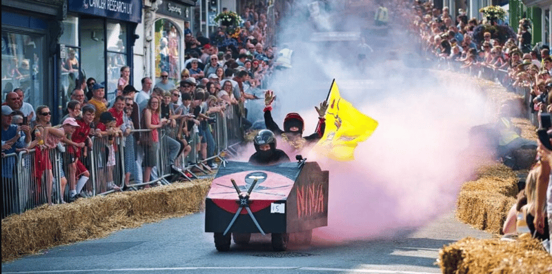 Bideford's legendary soapbox derby
