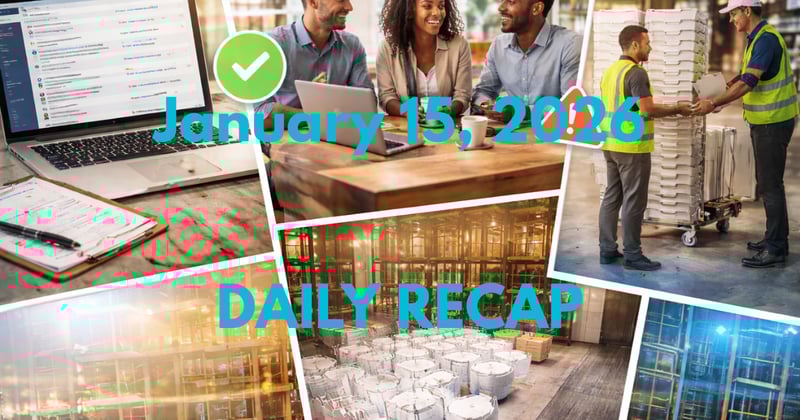 January 15, 2026 – Daily Recap