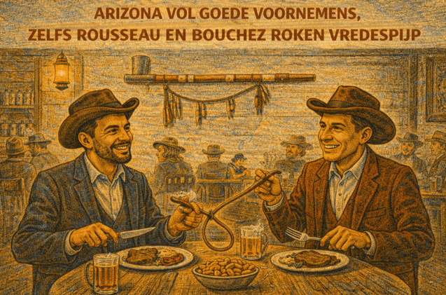 Arizona vol goede voornemens, Rousseau en Bouchez gaan samen eten: “Btw had beter gekund, als we wat meer hadden gesproken”