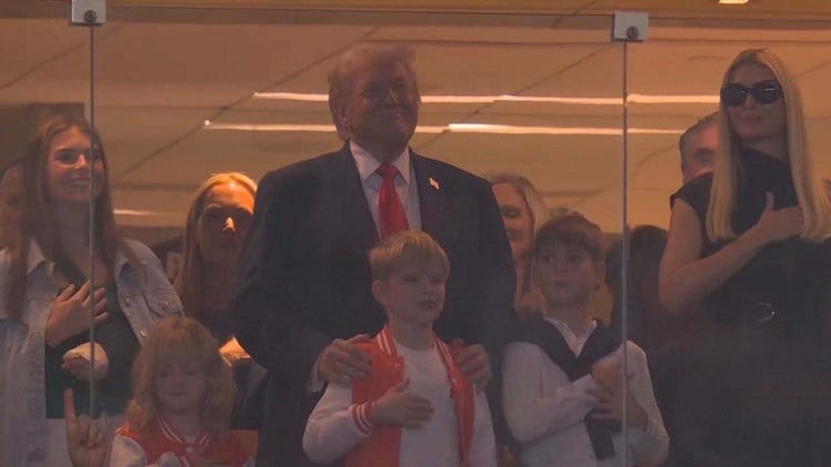 WATCH: Crowd ERUPTS In Cheers for Trump at College Football National Championship