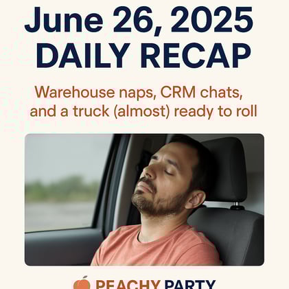 June 26, 2025 - Daily Recap