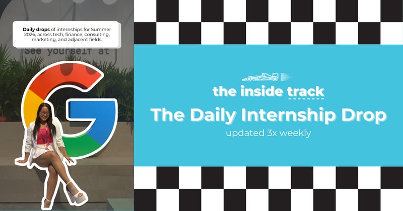 The Daily Internship Drop (updated 3x weekly)