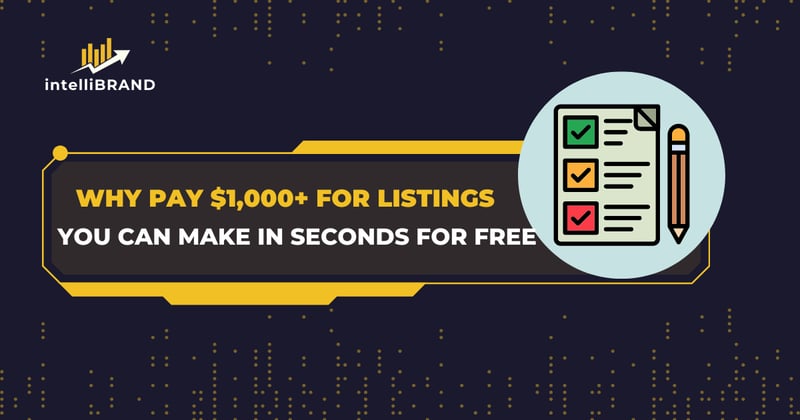 💸 Why pay $1,000+ for listings you can make in seconds for free
