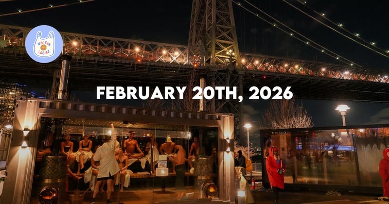 Happy Hour Deals🍻 Sauna Festival🧖‍♀️ @newyorkers Column 🎙️ 