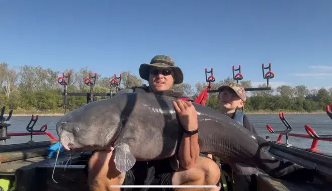 Biggest Blue Catfish Ever Caught in Iowa Revealed!