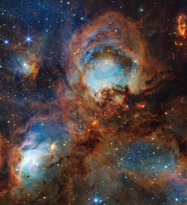 The nebula comes on little cat feet