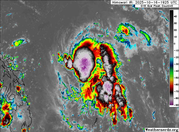 Tropical Depression (Invest 96W / RamilPH) – Tropical Cyclone Advisory #1: 1800 UTC 16 October 2025