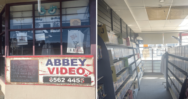 Is Kempsey’s Abbey Video one of the last movie rental stores in the country?