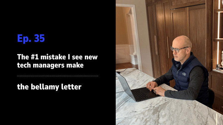 The #1 mistake I see new tech managers make