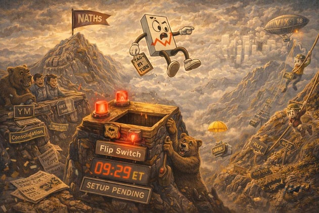 Flipping Done. Bear Swing Forming. Upper Boundary Rejected. | SPX Market Briefing | 14 Jan 2026