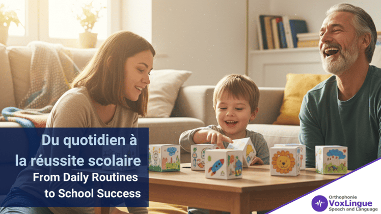 Du quotidien à la réussite scolaire · From Daily Routines to School Success