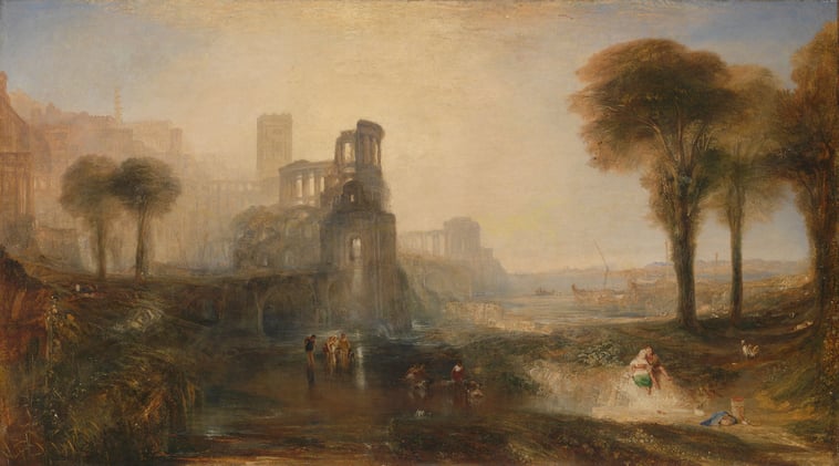 "Caligula's Palace and Bridge" - J. M. W. Turner 