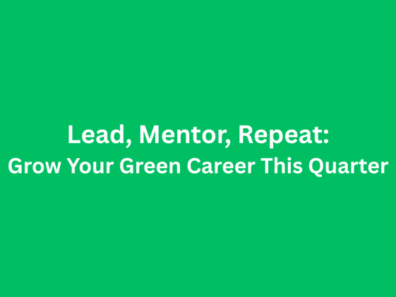 Career-Accelerator Edition 📬Green Building