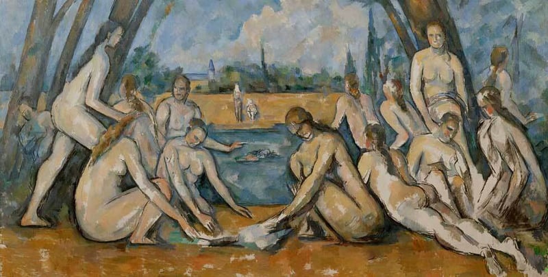 Cézanne’s Silent Revolution: The Bathers in the River