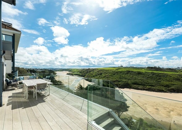 October 29 - The most expensive house on the market in Newquay