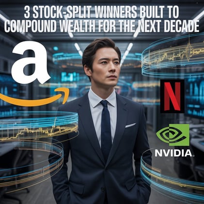 💥 3 Stock-Split Winners Built to Compound Wealth for the Next Decade