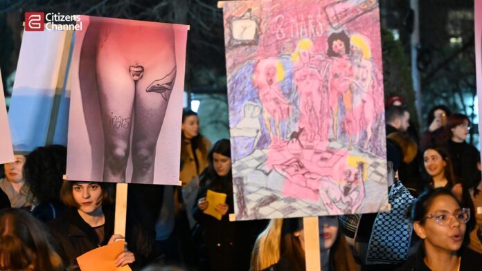 Protesta e tetë marsit, vajzat dhe gratë të pasigurta natën, 68 rrugë të pandriçuara në Tiranë