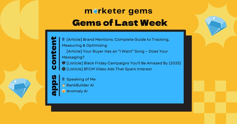 Measuring Brand Mentions, Best Black Friday Campaigns, Easy Video Testimonials