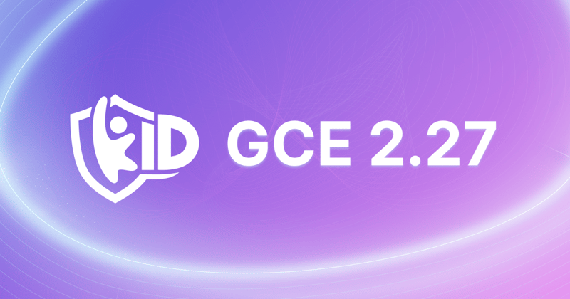 GCE 2.27 Release Notes