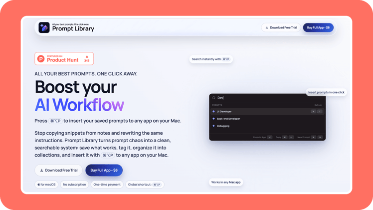 🧠 Never Lose a Great AI Prompt Again
