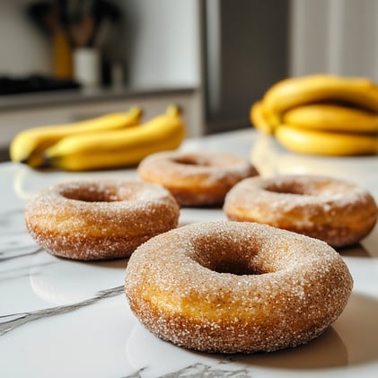 Healthy Banana Donuts