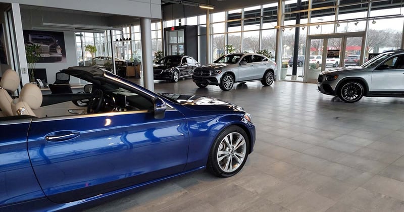 Visiting my local Benz Dealership