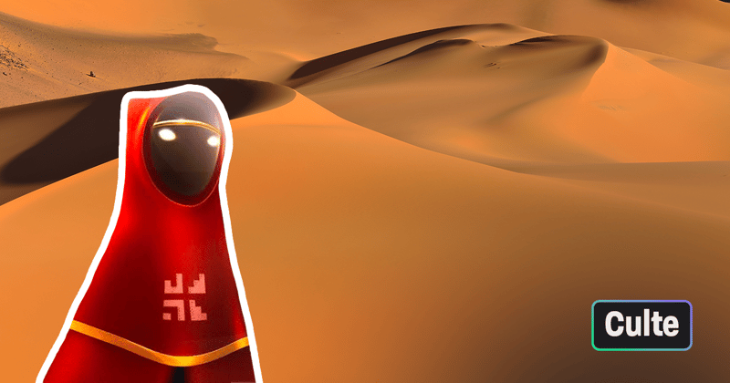 Journey, un jeu vidéo pour voyager dans le désert