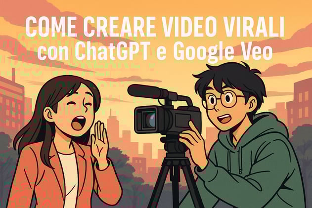 Come creare video virali con ChatGPT e Google Veo (3M views in 48 ore)