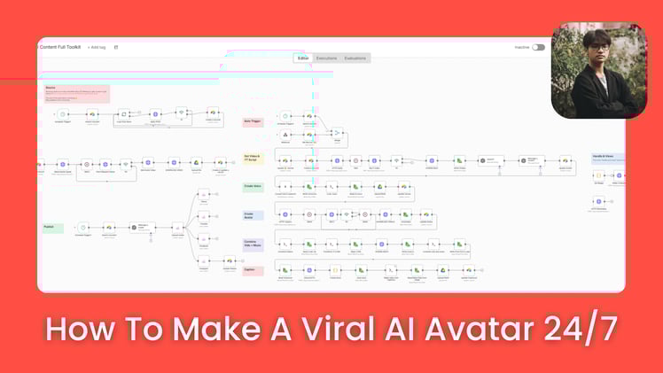 🤯 How To Make A Viral AI Avatar (That Works While You Sleep)
