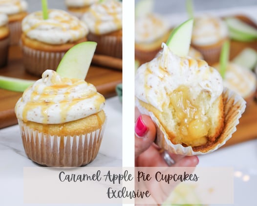 Caramel Apple Pie Cupcakes {Exclusive} SOLD