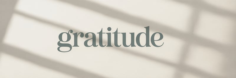 Gratitude Is Supposed To Be Easy. Right?