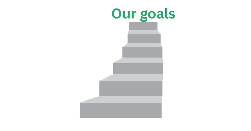 Set goals, take steps