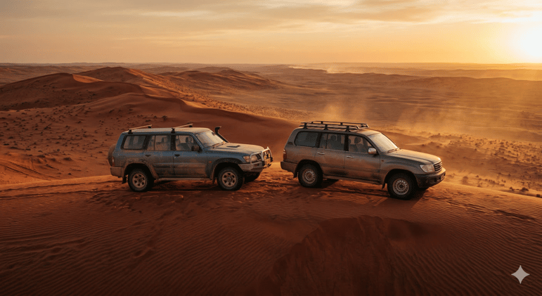 A Comprehensive Analysis of the Middle East 4x4 Market and the Mechanical Resilience of Golden Era Legends