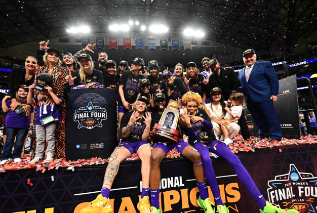For The First Time. They're Champs! 