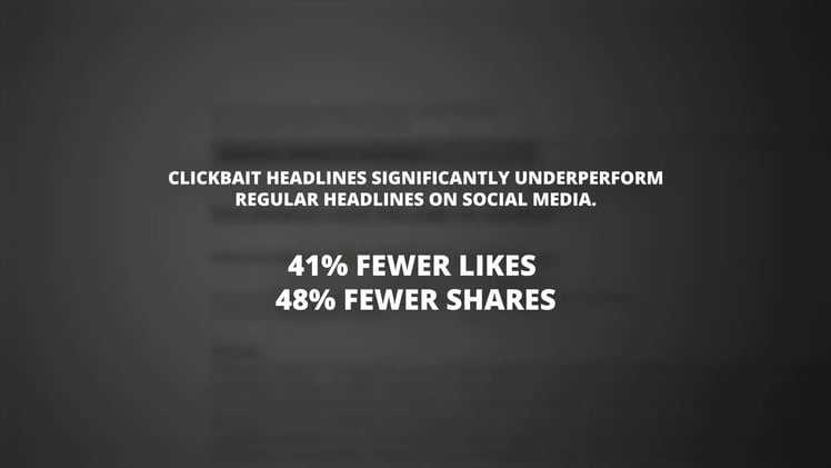 Clickbait is bad (but THIS works)