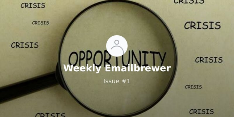 [Weekly Emailbrewer - Issue #1] Bisnis apa yang tepat disaat resesi?