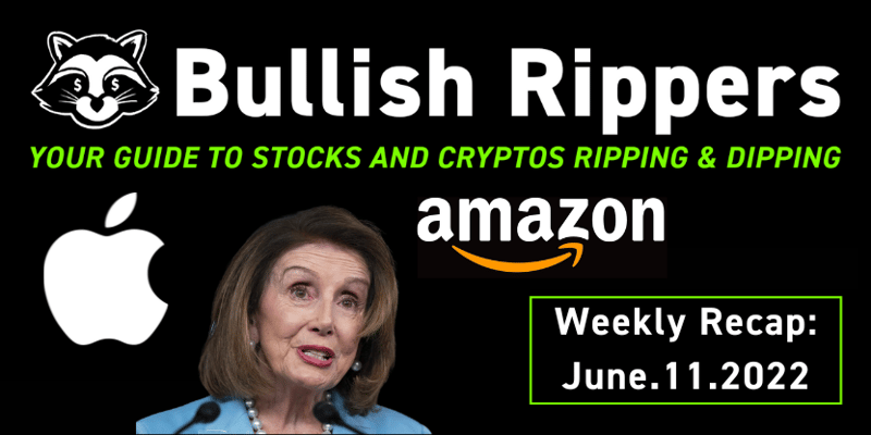 Rippers Weekly Recap 6/11: New Nancy Pelosi Plays, Apple Event, Stock Splits and Much More