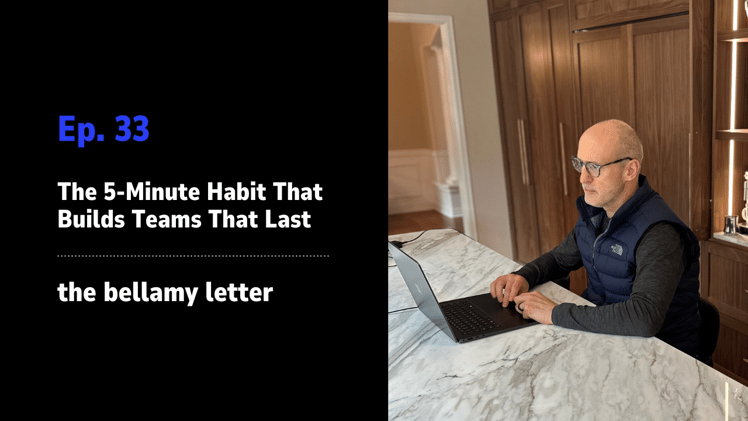The 5-Minute Habit That Builds Teams That Last