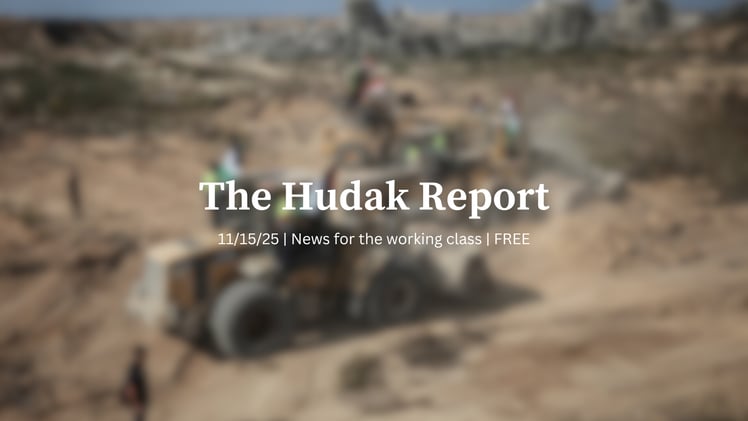 The Hudak Report 11/15/25