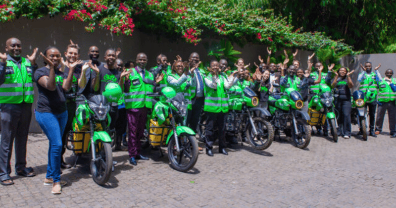 Bolt Kenya motorcycle fleet is 40% electric